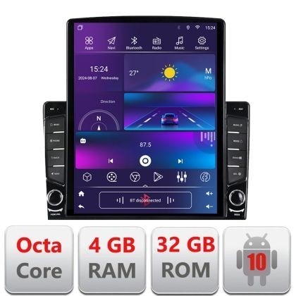 Navigatie Renault Trafic 2008-2012 Octa Core ecran tip TESLA 9.7&quot; cu Android Radio Bluetooth Internet GPS WIFI 4+32GB DSP 4G CarStore Technology