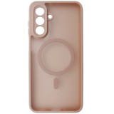 Husa spate TPU cu plastic bej, magnet, pentru Samsung Galaxy A17 5G