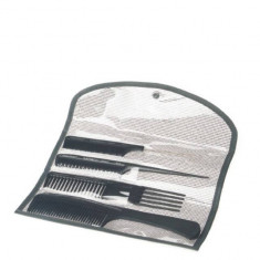 Set piepteni carbon Profesional OLIVIA GARDEN CO-CBPCH-ST000 pentru servicii tehnice&amp;amp;chimice ST Negru foto