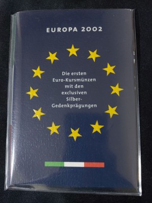 Euro set - Italia 2002 , UNC - 8 monede foto