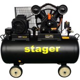 Stager HMV0.6/200-10 - Compresor cu ulei 4100 W 200 l 600 l/min 10 bar trifazat