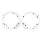 Set 2 rame adaptoare pentru inlocuirea lupelor la Ford Mondeo MK4 2007-2014