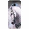 Husa silicon pentru Samsung S8 Plus, White Horse