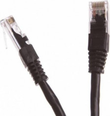 Cablu UTP DBX Patchcord Cat 5e 3m Negru foto