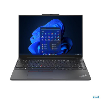 Laptop lenovo thinkpad e16 gen 1 (intel) 16 wuxga (1920x1200) ips 300nits anti-glare 45% ntsc foto