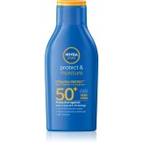 NIVEA SUN Protect &amp; Moisture lotiune hidratanta SPF 50+ 100 ml