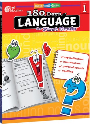 Practice, Assess, Diagnose: 180 Days of Language for First Grade foto