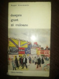 Despre gust si culoare- Roger Avermaete