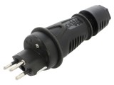 Conector Alimentare AC 250VAC 10A Negru