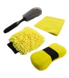 Set burete cu microfibre si perie Carguard