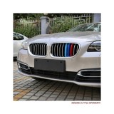 Set ornamente dungi grila fata auto compatibile BMW Seria 5 facelift F10 F11 2014-2017