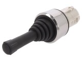 Joystick Comutator 22mm Negru fără IP67