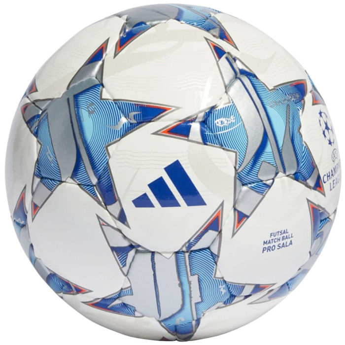 Mingi de fotbal adidas UEFA Champions League Pro Sala FIFA Quality Pro Ball IA0951 alb
