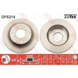 Set disc frana Nissan Pixo (Ua0) 03.09-; Suzuki Alto 7 (Gf) 01.09-, Fata, 231X20mm, ventilat, TRW