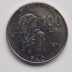 100 LIRE 1979 ITALIA-FAO