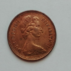 M3 C50 - Moneda foarte veche - Anglia - Half penny - 1974