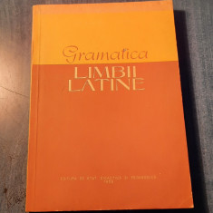 Gramatica limbii latine N. i. Barbu