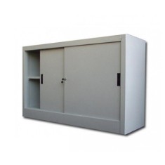 DULAP METALIC CU USI CULISANTE 1 RAFT 1200x450x900 mm (LxlxH), 40 kg/polita, ECO+