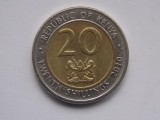 20 SHILLINGS 2010 KENYA