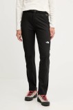 The North Face pantaloni de exterior Diablo culoarea negru, NF0A8E1HJK31