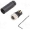 Conector M8, 4 pini, clasa etanseitate IP67, WEIDM&Uuml;LLER - 1803880000 SAIB-M8-4P