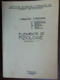 Elemente de fiziologie-C. Rotaru