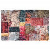 Covor lavabil, mozaic multicolor, 80x150 cm, antiderapant GartenMobel Dekor, vidaXL