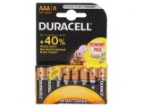 Baterii Alcaline AAA 1.5V 8 Bucăți, Duracell