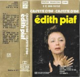 Casetă audio Edith Piaf - Cassette D&#039;Or - Vol. 2, originală