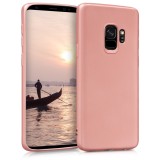 Husa pentru Samsung Galaxy S9, MyStyle Elegance Luxury slim antisoc, Rose-Gold