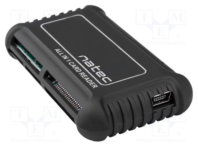 Cititor card memorie USB 2.0 NATEC negru USB B mini soclu