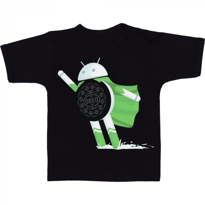 Tricou &quot; Android Oreo flying &quot;