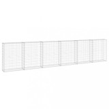 Cumpara ieftin Perete gabion cu capace, 300 x 30 x 100 cm, otel galvanizat