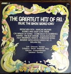 Vinil LP # Various &ndash; The Greatest Hits Of All (Music The Whole World Loves) (VG+)