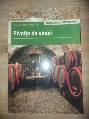 Pivnite de vinuri- Janky Fereno-Kerey Csilla foto