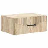 vidaXL Dulap de noapte suspendat Stejar Sonoma 49 x 34,5 x 20 cm 898959