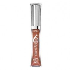 Luciu de buze / gloss buze Loreal Glam Shine, Nuanta 104 Amber Fidelity