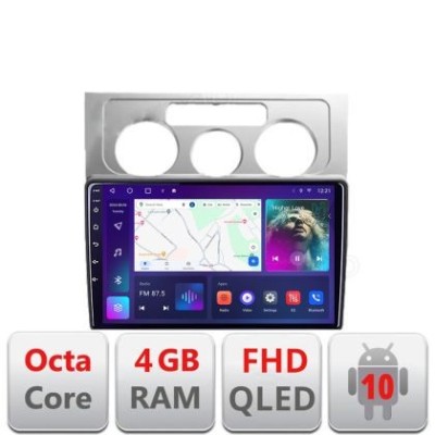 Navigatie VW Touran 2003-2010 B-TOURAN1 Android Ecran QLED octa core 4+64 carplay android auto KIT-TOURAN1+EDT-E310V3 CarStore Technology foto
