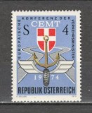 Austria.1974 Conferinta Ministerelor de Transport Viena MA.789, Nestampilat