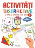 Activități distractive de scris, de numărat și multe altele 1! - Paperback - *** - Girasol