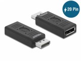 Adaptor DisplayPort 1.2 T-M cu pinul 20, Delock 66639