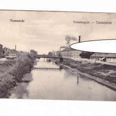 CP Timisoara - Fabrica de tigari, pana in 1918, stare foarte buna