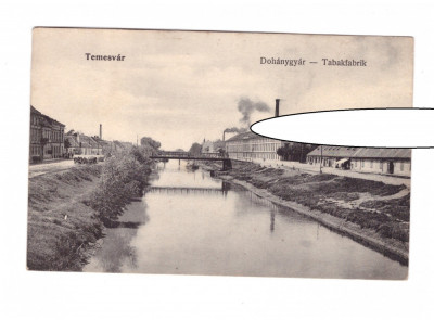 CP Timisoara - Fabrica de tigari, pana in 1918, stare foarte buna foto