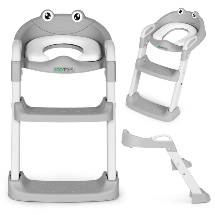 Homelux Toaleta treapta cu scara &icirc;ngusta albastra Mobalis Homvera