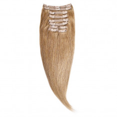 Clip-on Par Natural Volum 40cm 140gr Blond Mediu #18 foto