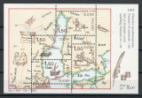 Finlanda 1985 MNH - Expozitie de timbre FINLANDIA 88 - Harta, nestampilat