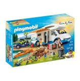 Cumpara ieftin Set Playmobil Family Fun - Camping cu rulota
