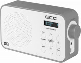 Cumpara ieftin Radio portabil ECG RD 110 DAB cu tuner DAB+ si FM, alb, 1,2 W, memorie 30 de