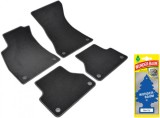 Covorase auto din mocheta Umbrella pentru Audi A4 V [B9] (2015-prezent) + Odorizant Auto Bradut Wunder-Baum New Car
