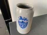 Frumoasă halba de bere veche,germană ,capacitatea 1l,de colecție/decor.